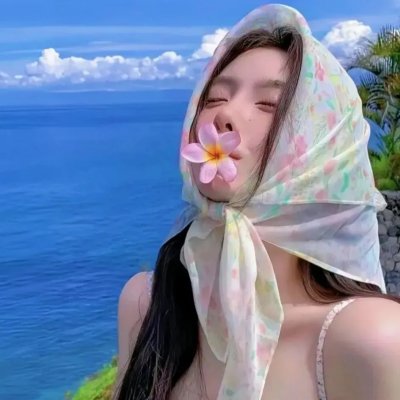 年轻女子海报